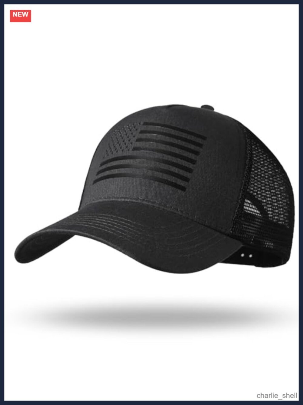 XXL American Flag Trucker Hat Mesh Snapback Big Heads Unisex